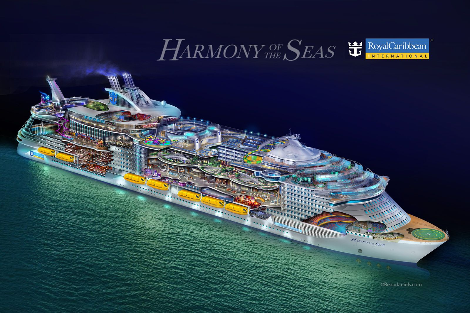 RCCL Harmony of the Seas - EZCruiseParking